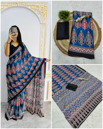 Japan Satin Silk Saree