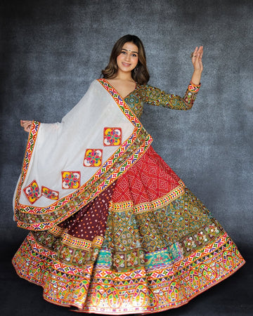 Buy Lightweight and Stunning Navratri Lehenga Cholis Online from Genuine Manufacturers in Surat. Navratri lehenga choli is the most important and must-have ...