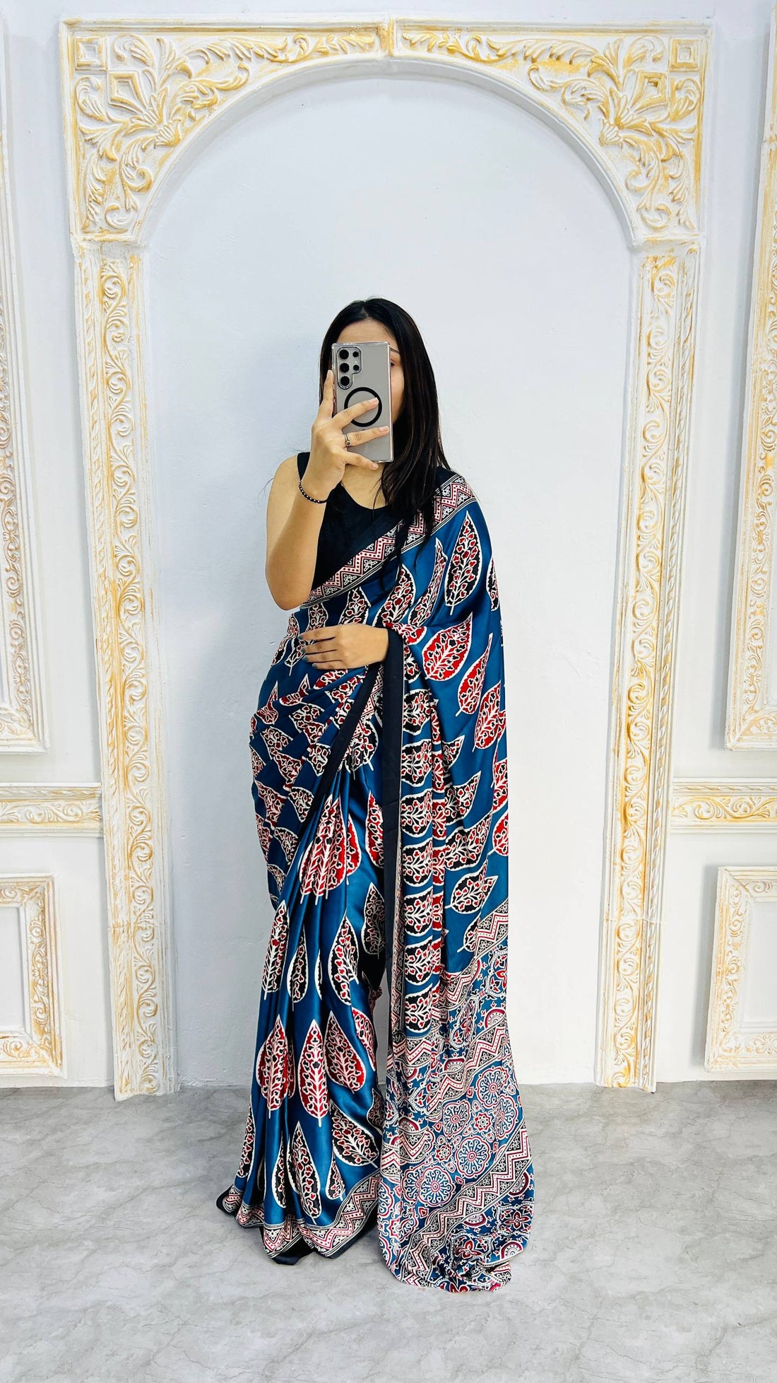 Japan Satin Silk Saree