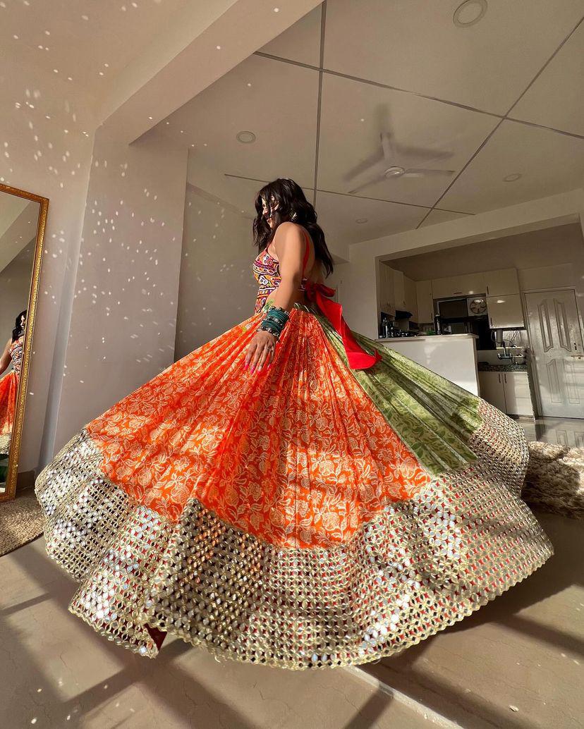 Lehenga choli is one the most popular styles in Indian fashion, adored for its elegant style and elegance.