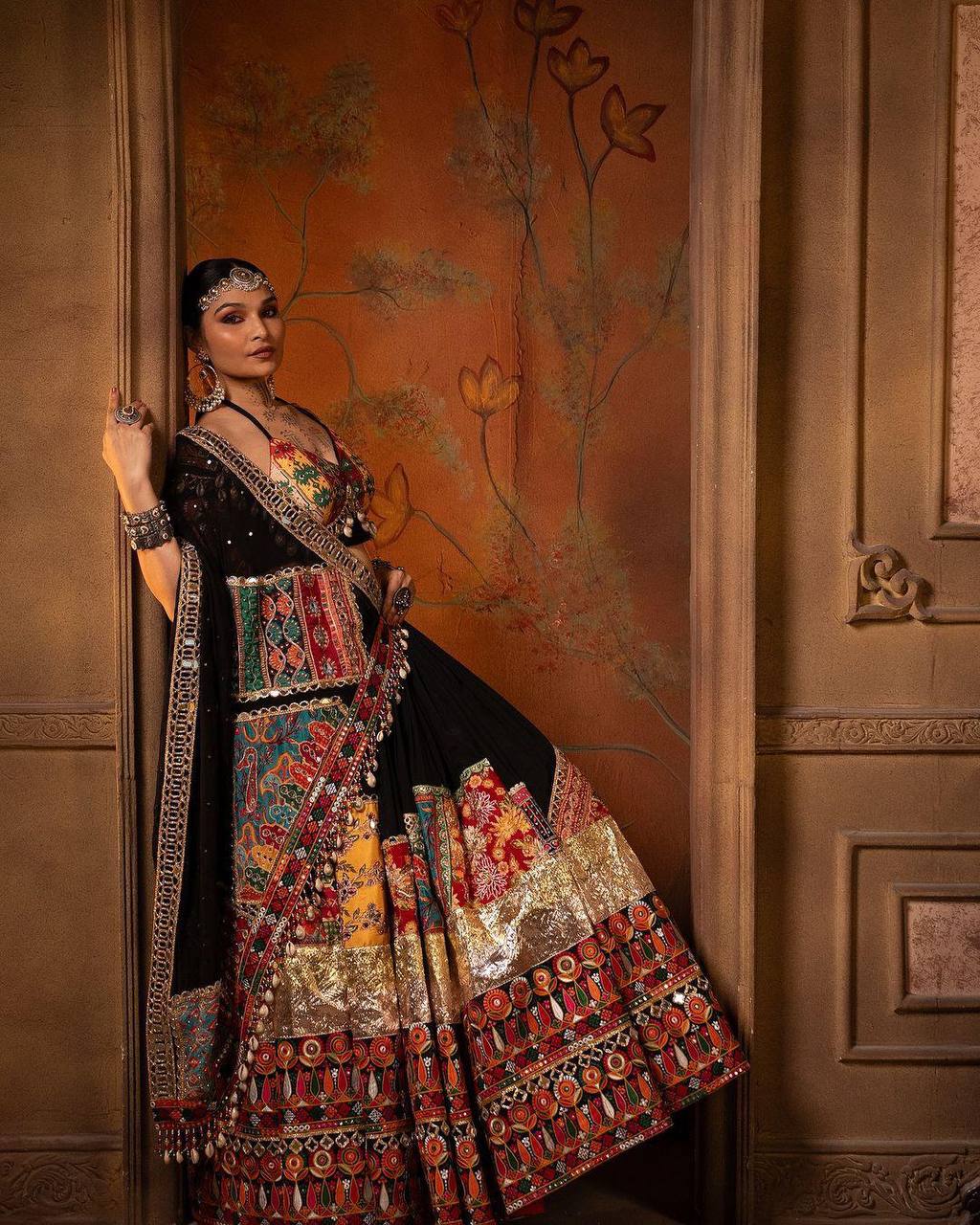 The lehenga choli, also known as Lehnga, is a three-piece attire comprising the lehenga, a long Indian skirt worn by Indian women across India.