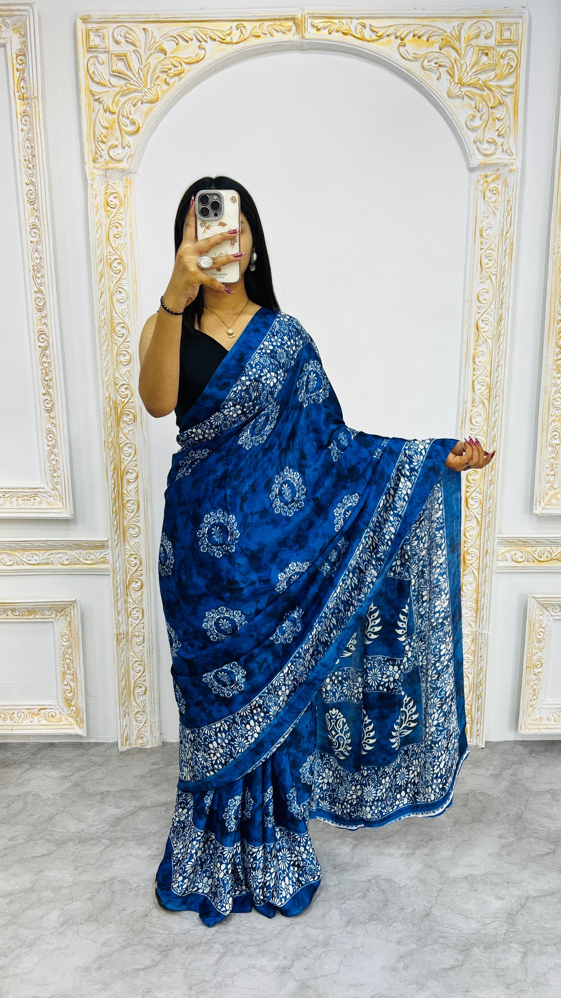 Crape Silk Saree
